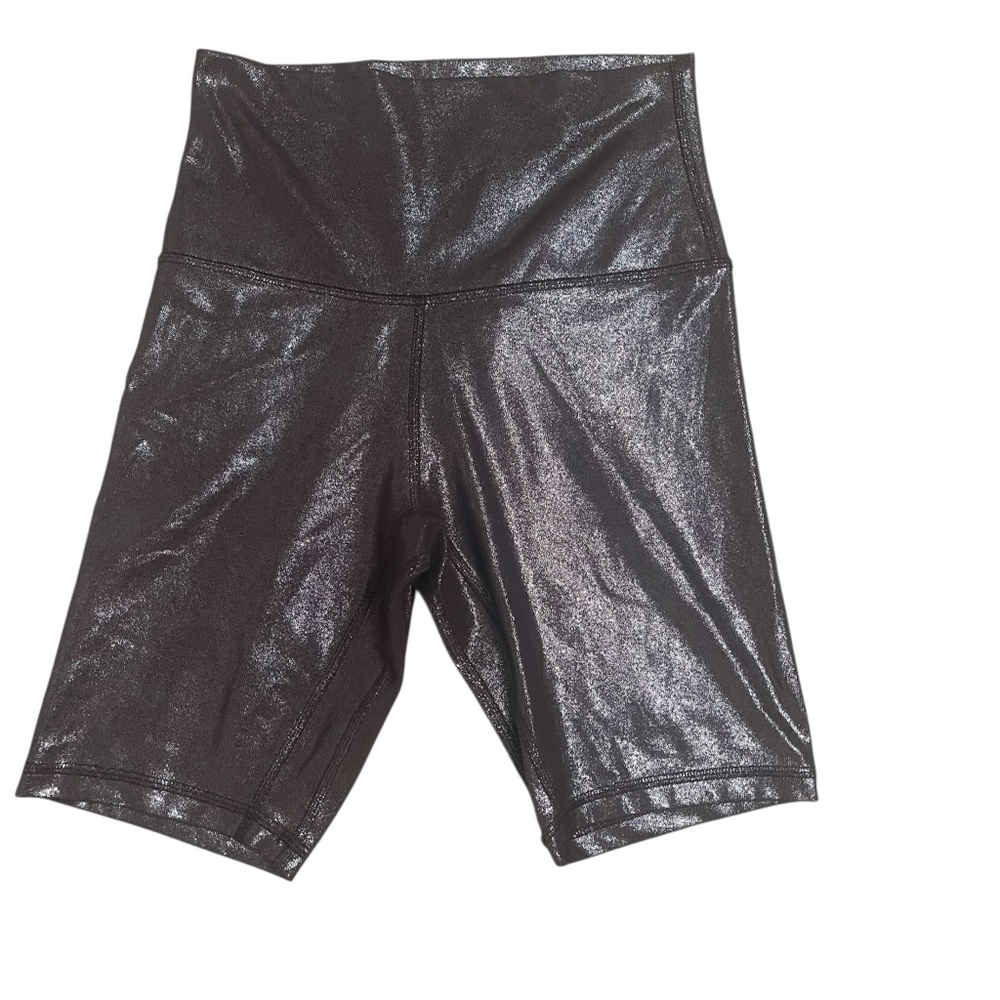 lululemon athletica Metallic copper Compression Athletic Shorts - Picture 3 of 8